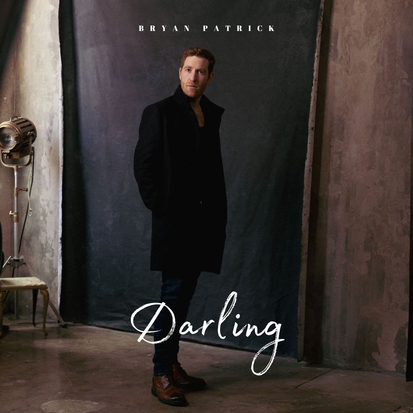 Current public artwork for Bryan Mittelstadt music project Darling